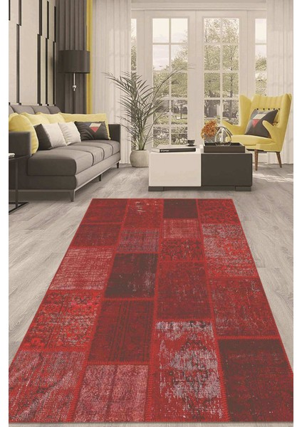 Dijital Kaymaz Taban Yıkanabilir Modern Renkli Salon Halısı Mutfak Halısı Yolluk ND-HT-1241