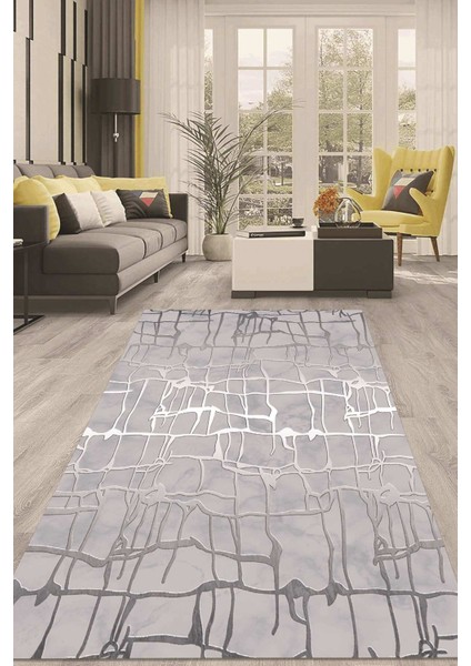 Dijital Kaymaz Taban Yıkanabilir Modern Renkli Salon Halısı Mutfak Halısı Yolluk ND-HT-1383