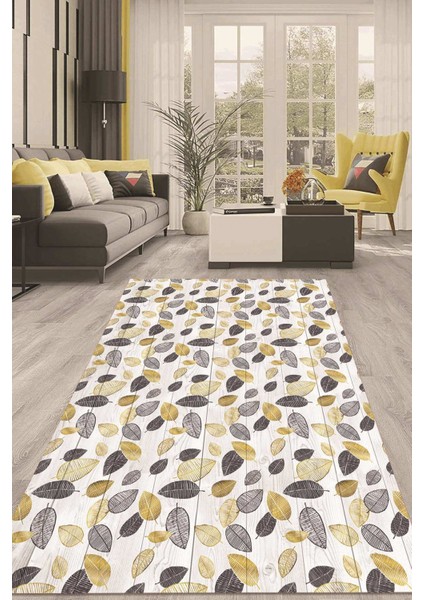 Dijital Kaymaz Taban Yıkanabilir Modern Renkli Salon Halısı Mutfak Halısı Yolluk ND-HT-476