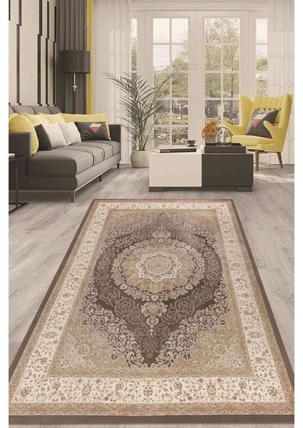 Dijital Kaymaz Taban Yıkanabilir Modern Renkli Salon Halısı Mutfak Halısı Yolluk ND-HT-464