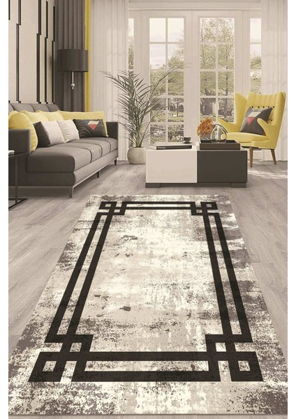 Dijital Kaymaz Taban Yıkanabilir Modern Renkli Salon Halısı Mutfak Halısı Yolluk ND-HT-1271