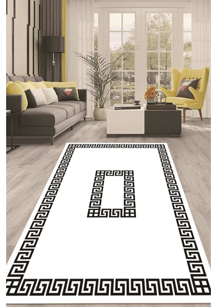 Dijital Kaymaz Taban Yıkanabilir Modern Renkli Salon Halısı Mutfak Halısı Yolluk ND-HT-595