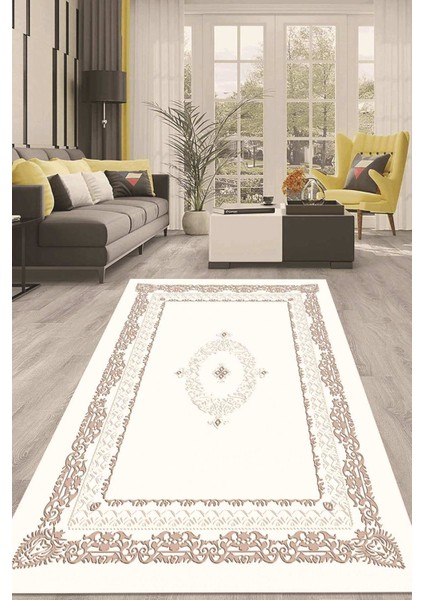 Dijital Kaymaz Taban Yıkanabilir Modern Renkli Salon Halısı Mutfak Halısı Yolluk ND-HT-617