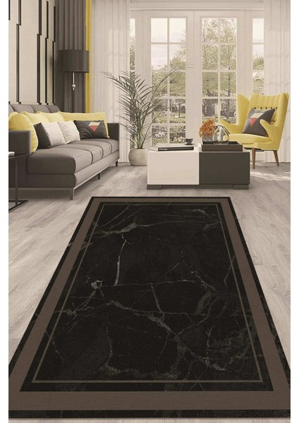 Dijital Kaymaz Taban Yıkanabilir Modern Renkli Salon Halısı Mutfak Halısı Yolluk ND-HT-164
