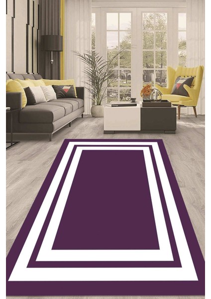 Dijital Kaymaz Taban Yıkanabilir Modern Renkli Salon Halısı Mutfak Halısı Yolluk ND-HT-1267