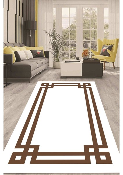 Dijital Kaymaz Taban Yıkanabilir Modern Renkli Salon Halısı Mutfak Halısı Yolluk ND-HT-1270
