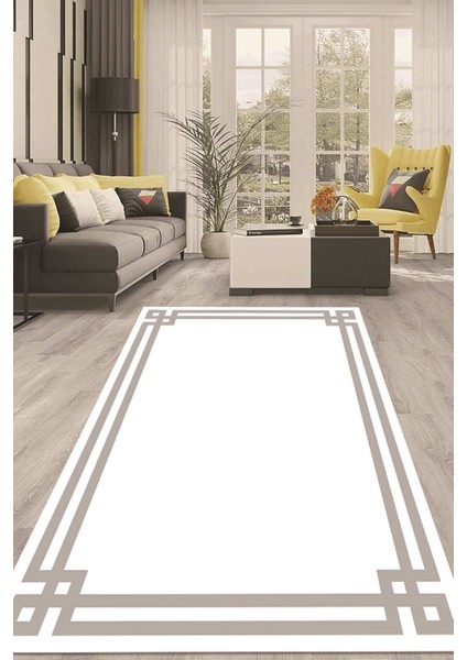 Dijital Kaymaz Taban Yıkanabilir Modern Renkli Salon Halısı Mutfak Halısı Yolluk ND-HT-430