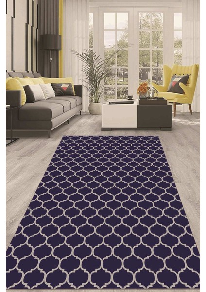 Dijital Kaymaz Taban Yıkanabilir Modern Renkli Salon Halısı Mutfak Halısı Yolluk ND-HT-555
