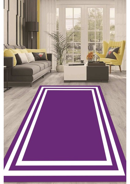 Dijital Kaymaz Taban Yıkanabilir Modern Renkli Salon Halısı Mutfak Halısı Yolluk ND-HT-543
