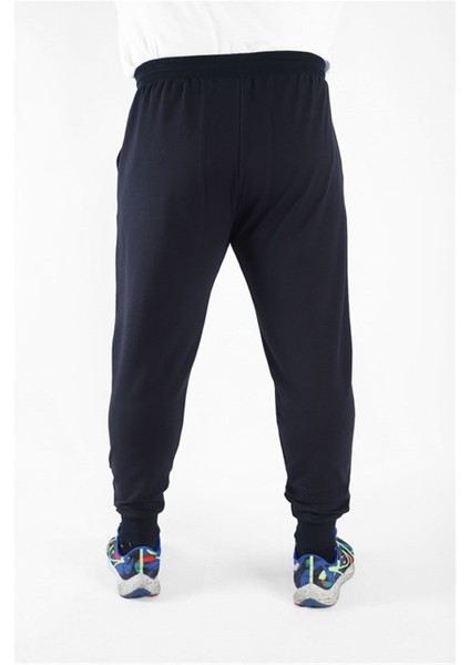 Büyük Beden Basic Eşofman Alti Full Lycra 11516 Lacivert modelleri