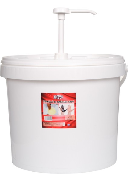 Pompalı Sanayi Tipi Granüllü El Temizleme Sabunu (Kremi) 8 kg