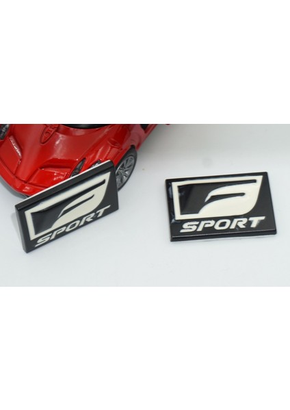 Lexus F Sport Çamurluk Yanı Krom Metal Logo Amblem Arma fırsatları