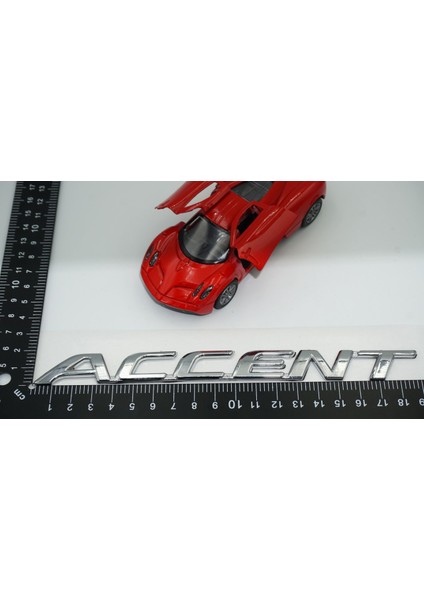 Hyundai Accent Bagaj Abs 3m 3D Yazı Logo Amblem fırsatları