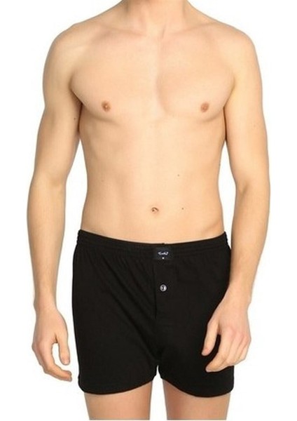 Erkek Boxer Tutku Düğmeli Pamuklu 6 Lı modelleri