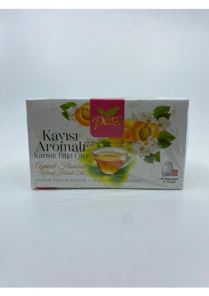 Kayısı Aromalı Karışık Bitki Çayı 4 Adet