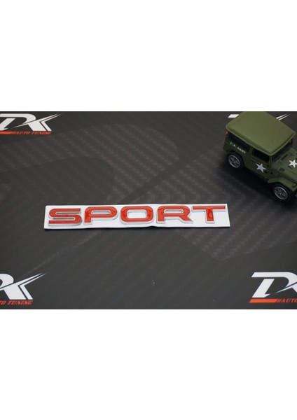 Land Rover Range Rover Sport Krom Metal Bagaj Logo Amblem 3m 3D