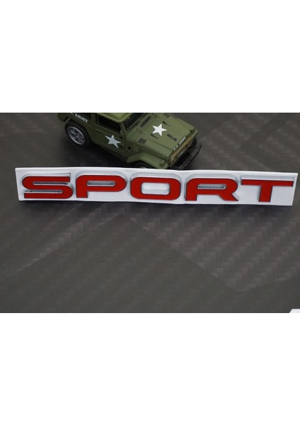 Land Rover Range Rover Sport Krom Metal Bagaj Logo Amblem 3m 3D
