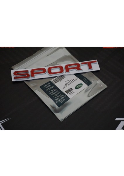 Land Rover Range Rover Sport Krom Metal Bagaj Logo Amblem 3m 3D