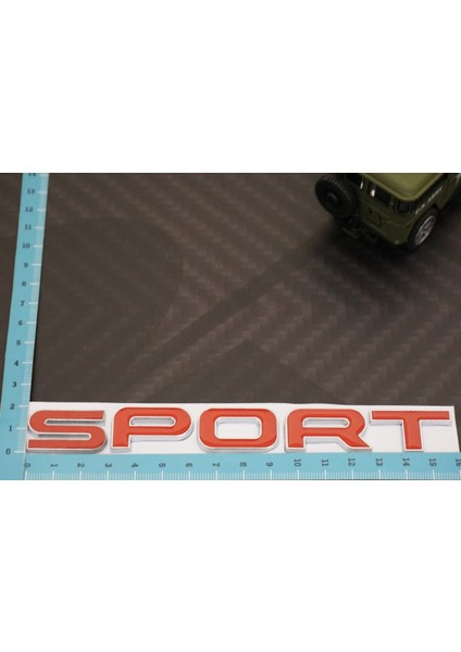 Land Rover Range Rover Sport Krom Metal Bagaj Logo Amblem 3m 3D