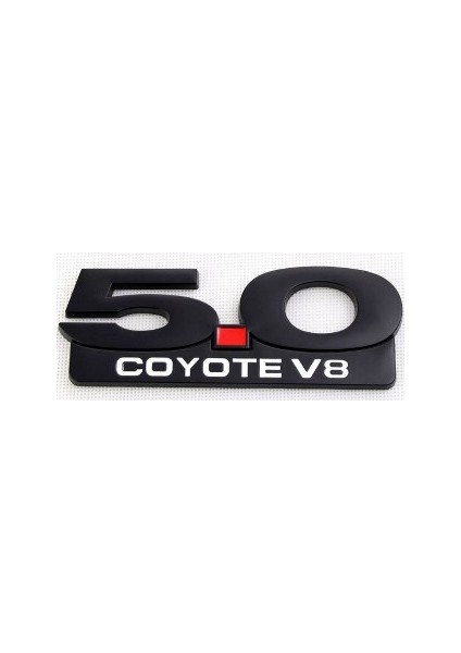 Ford Mustang 5.0 Coyote V8 Bagaj Ikiz Turbo Amblem