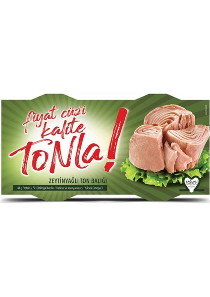 Tonla Zeytinyağlı 6 x 2'li 150 gr