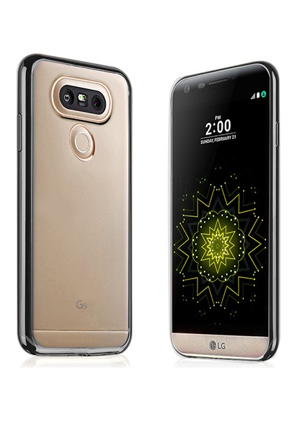 Laser Color Lg G5 H850 Silikon Kılıf Siyah