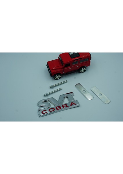 Ford Mustang Shelby Svt Cobra Vidalı Krom Metal 3D Logo Amblem fiyatları