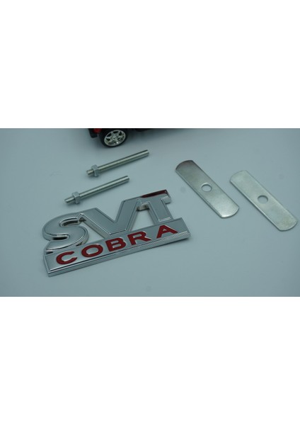 Ford Mustang Shelby Svt Cobra Vidalı Krom Metal 3D Logo Amblem modelleri