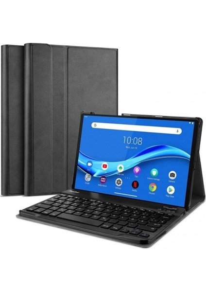 Lenovo Tab M10 Plus X606F X606X (Fhd 10.3 Inç) Bluetooth Özellikli Kalemlikli Klavyeli Kılıf