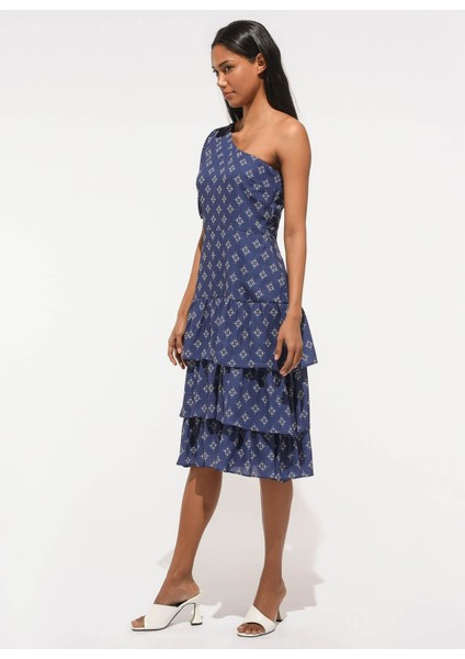 Lacivert Kadın Elbise PFKSS22EL0080 indirimleri