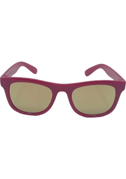 Koyu Pembe Aynalı Kız Çocuk Güneş Gözlüğü 4001 49-20 130 modelleri