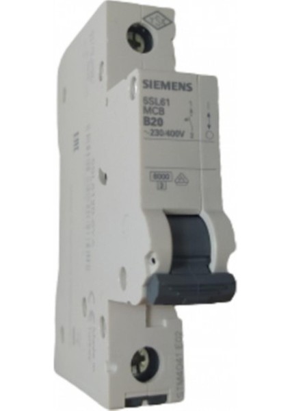 20A B/6ka W Otomatik Sigorta (6ADET) Sıemens