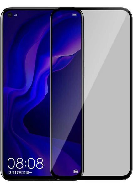 Oppo Reno 2z Için Privacy 5d Davin Sert Ekran Koruyucu