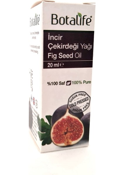%100 Saf Doğal İncir Çekirdeği Yağı(ficus carica) 20 ml