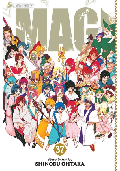 Magi 37 The Labyrinth Of Magic - Shonen Sunday