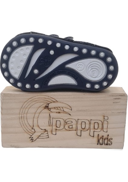PAPPIKIDSH21 Erkek Çocuk Günlük Ilk Adım Ayakkabı Sandalet
