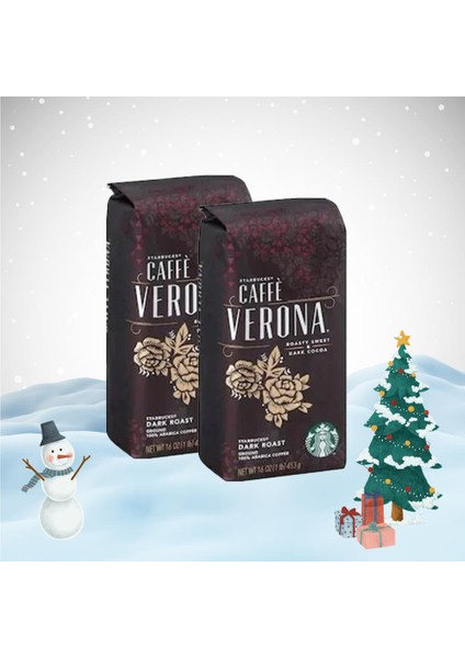 Yılbaşı Paketi Verona Çekirdek Kahve 250 gr x 2
