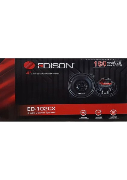 Edison Ed 102CX 10CM Hoparlör