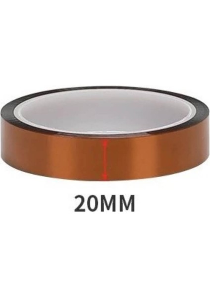 Kapton Bant. Isıya Dayanıklı Termal Bant. Isı Yalıtım Bandı 20MM
