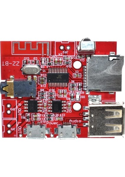 3W Araba Bluetooth 4.1 Mp3 Wav Usb/tf/u-Dısk/ır Uzaktan Kumanda HW-772 V1