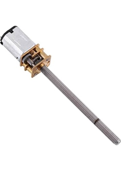N20 6V 500RMP 12MM Redüktörlü Dc Motor Vidalı Uzun Mil M4 Vida modelleri