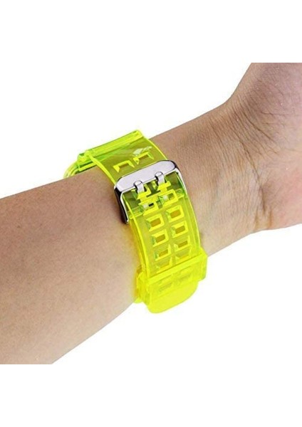 Apple Watch 9 8 7 6 5 4 Se Uyumlu 38-40-41 MM Ebatlar İçin Transparan Tank Kordon Kasa modelleri