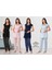 Puerpera Effort Kadın Pembe Desenli Lohusa Hamile Pijama Takımı 6012 2