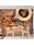 Dekoros tek Parça Kafe Kahve Mottolu Yazılı Duvar Kağıdı 3