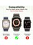 Apple Watch Ultra 49MM Tam Kaplayan Çerçeveli Ekran Koruyucu 4