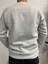 Erkek Gri Basic Üç Iplik Sweatshirt 2