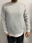 Erkek Gri Basic Üç Iplik Sweatshirt 4