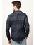 Slim Fit Kışlık Oduncu Ekoseli Tek Cep Kapaklı Erkek Gömlek DR230018-910 4