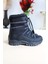 1475 Anatomik Tabanlı Çocuk Kar Botu - NKT01475-SIYAH Gri-32 4