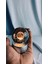 Hediye Kutusunda Satürn Temalı Işıklı 3D LED Işıklı Cam Küre Kartanesi Kolye 3